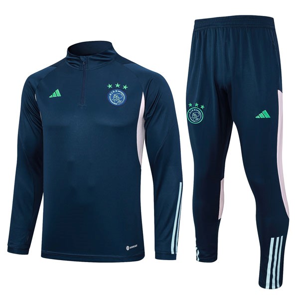 Felpa Allenamento Ajax 23/24 Blu